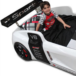 Audi Race Car Bed White - Bedroom Products