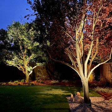 Landscape lighting design examples