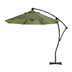9' California Umbrella Cantilever Umbrella - Outdoor Umbrellas