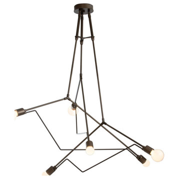 Hubbardton Forge 362015-1002 Divergence Outdoor Pendant in Coastal Natural Iron