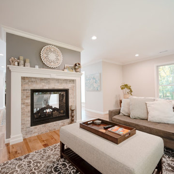 Port Jefferson- Bathrooms & Fireplace