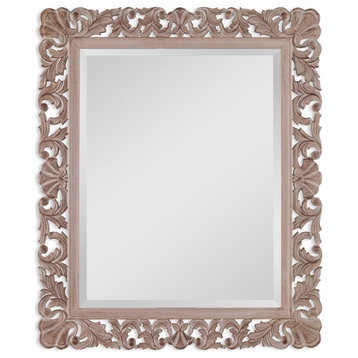 Specialty Natural Finish Mirror