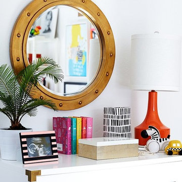 Inside Our Modern + Glam Nursery Makeover for Supermodel Coco Rocha