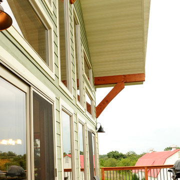 Great Room Window Wall/Roof Extention