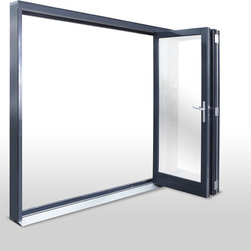 Breeze Panel Folding Glass Wall - Interior Doors
