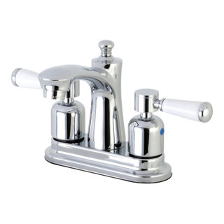 Kingston Brass FB762.DPL Paris 1.2 GPM Centerset Bathroom Faucet ...