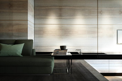 Inspiration for a modern home design remodel in Amsterdam