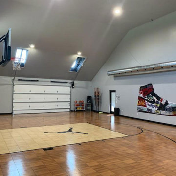 SNAPSPORTS® Indoor Home Court - Garage Conversion