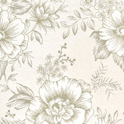 Leyla Praline available as a Roman blind, curtains and cushions. - Roman Shades
