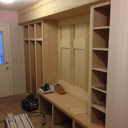 Milford Mud Room Renovation - Storage And Organization