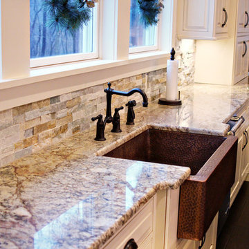 Light Neutrals in a Farmhouse Kitchen - Saxonburg, PA
