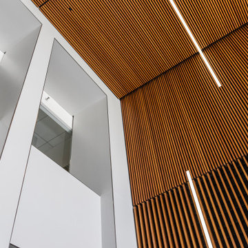Neolith Commercial: Nieve Lobby Cladding
