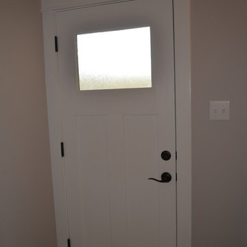 Custom Craftsman Style Pool Bathroom Door