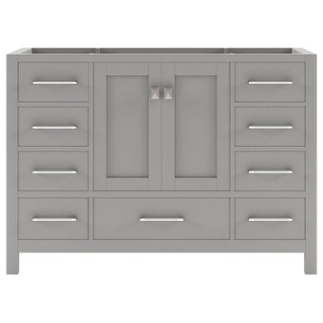 Caroline Avenue 48" Single Cabinet, Gray