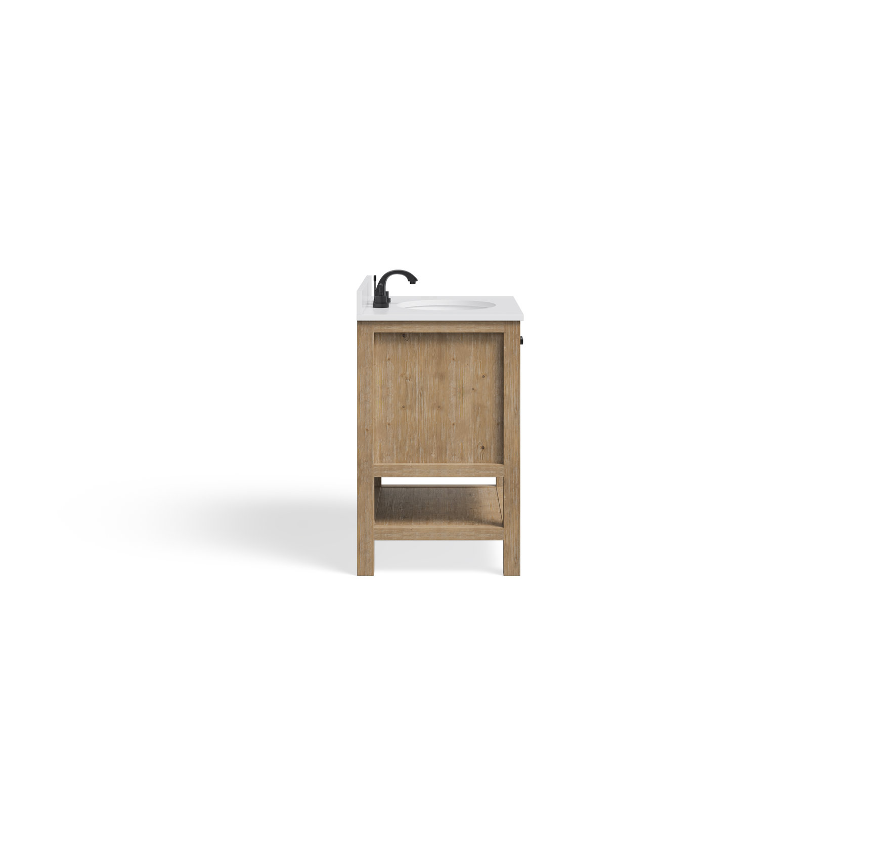 Savannah Bathroom Vanity, Acacia, 30", Single Sink, Freestanding