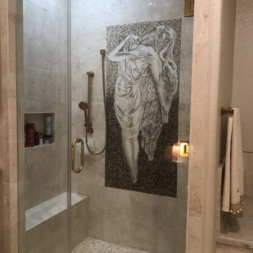 Nike Greek Goddess Stone - Mosaic Art