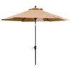 Monaco 5-Piece Outdoor Dining Set With Umbrella