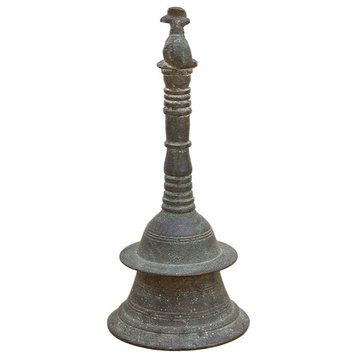 Ancient Indian Nandi Bronze Bell
