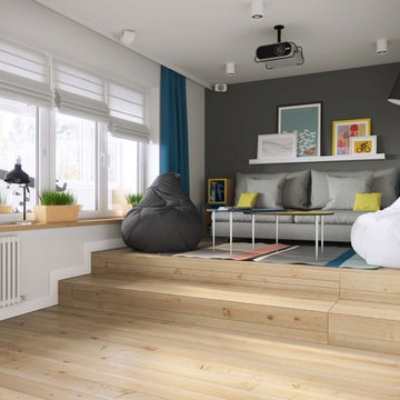 Thiết kế nội thất tiện nghi cho căn hộ nhỏ