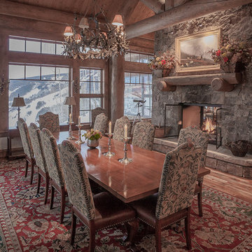 Bachelor Gulch log house