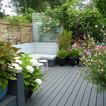 Contemporary Decked Garden