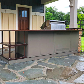 Outdoor Kitchen install with Lightning SPEED