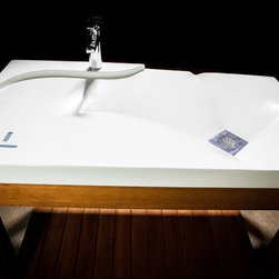 Stikine sink: A concrete casting - Bathroom Sinks