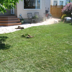 Sod Installation - After photo - Bulbs And Seeds