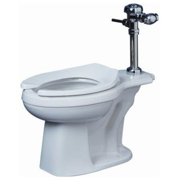 PROFLO PF1723 High Efficiency Elongated Toilet Bowl Only - White