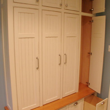 "Locker Storage" Style Mudroom