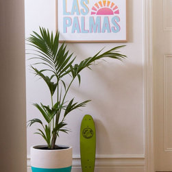 Pop & Scott Aqua Dipped Pot | Pop & Scott - Indoor Pots And Planters