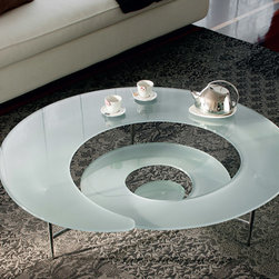Spiral Modern Coffee Table by Cattelan Italia - $1,595.00 - Coffee Tables
