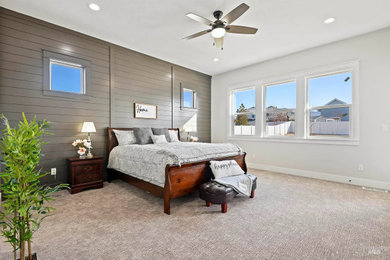 Example of a bedroom design in Boise
