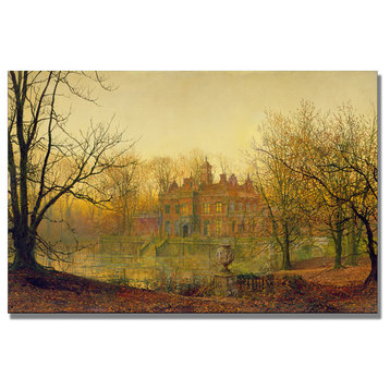 'In Sere and Yellow Leaf' Canvas Art by John Grimshaw