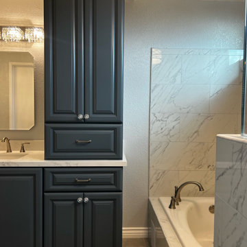 Bathroom remodel - Walnut