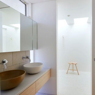 他の地域のコンテンポラリースタイルのおしゃれなランドリールームの写真