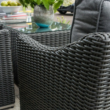 Bretton Slim love seat set - Brad's house