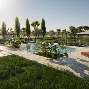 VILLA SB - Création jardin piscine