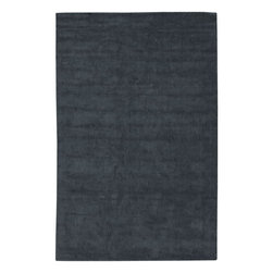 Chandra - Gloria Charcoal/Grey (Grey/Grey) 7 ft. 9 in. x 10 ft. 6 in. Indoor Area Rug - Rugs