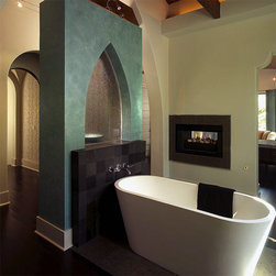 Gas Fireplace Stones by European Home - Indoor Fireplaces