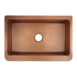 30" KEMBLA COPPER FARMHOUSE SINK - Products