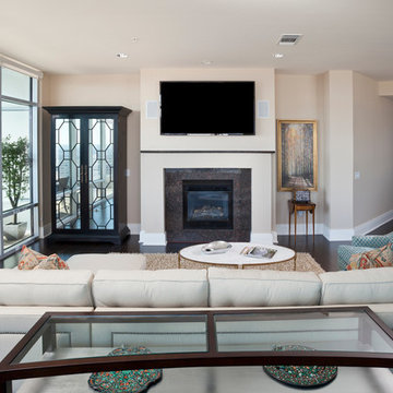 Dallas High Rise Condo Interior Design