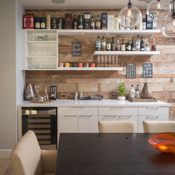 Modern Kitchen Rustic Elements