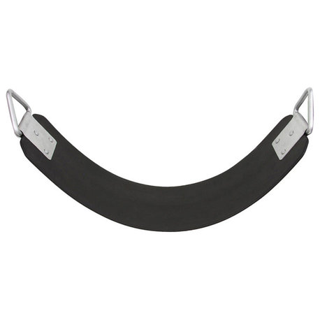 Rubber Belt Swing Seat, Black
