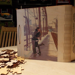 Wood Puzzles hand designed, laser cut, heat color pressed for ANY OCCASION - Products