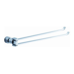 Fresca Magnifico 15" Towel Bar w/ 2 Swivel Arms - Chrome FAC0151 - Bathroom Accessories
