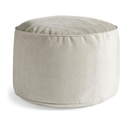 Aurora Velvet Pouf - Products