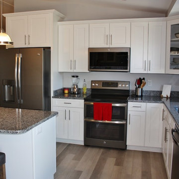 Waypoint Kitchen- Linen Paint Cabinets