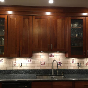 Dragon Tile Backsplash