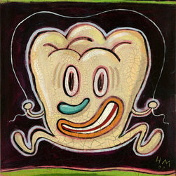 Floss Each Day - Limited Edition Humorous Print - Fine Art Prints
